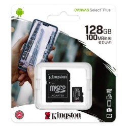 Micro SD Kingston Technology CANVAS SELECT PLUS