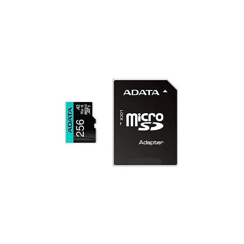 Micro Secure Digital ADATA AUSDX256GUI3V30SA2-RA1