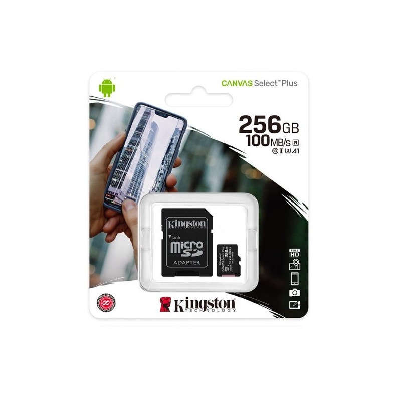 MICRO SD Kingston Technology CANVAS SELECT PLUS