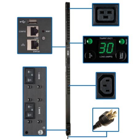 PDU TRIPP-LITE PDUMV30HVNETLX