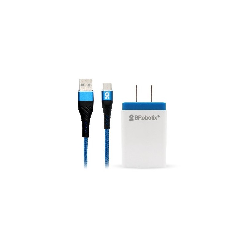 CARGADOR BROBOTIX USB C CABLE TIPO C CARGA RÁPIDA 963332