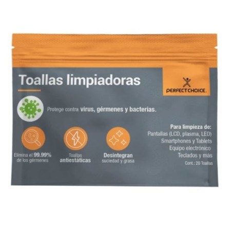 Toallas Limpiadoras PERFECT CHOICE PC-030270