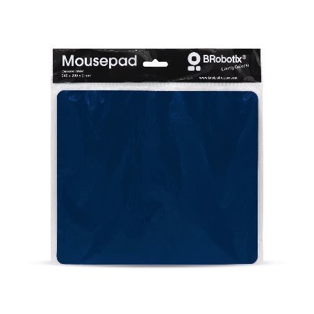 Mouse Pad Ultra Delgado Azul Marino con Bolsa BROBOTIX 695157