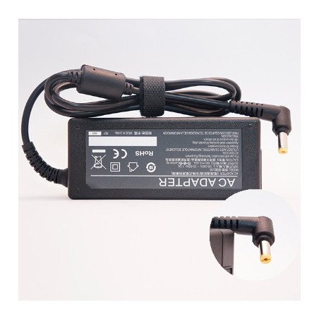 Cargador de Laptop GENERICO Adaptador de Corriente 65W 19V-3.42A