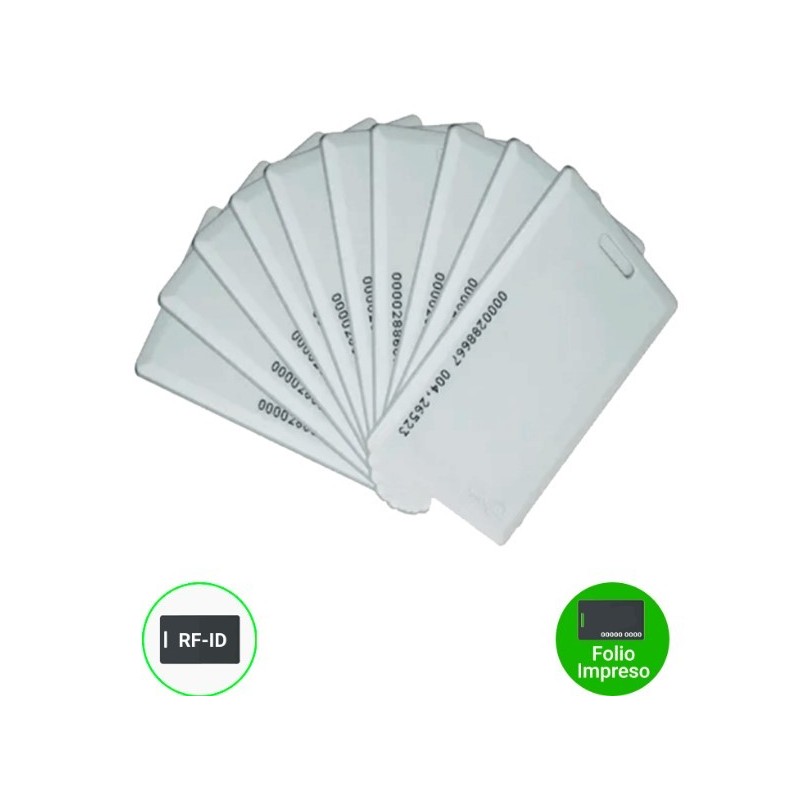 Tarjetas compatibles con lectores RFID con fr ZK TECO IDCARDKR2K