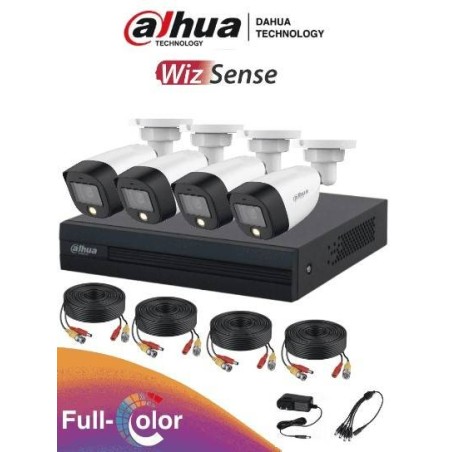 Kit de videovigilancia Dahua Technology FULLCOLORKIT