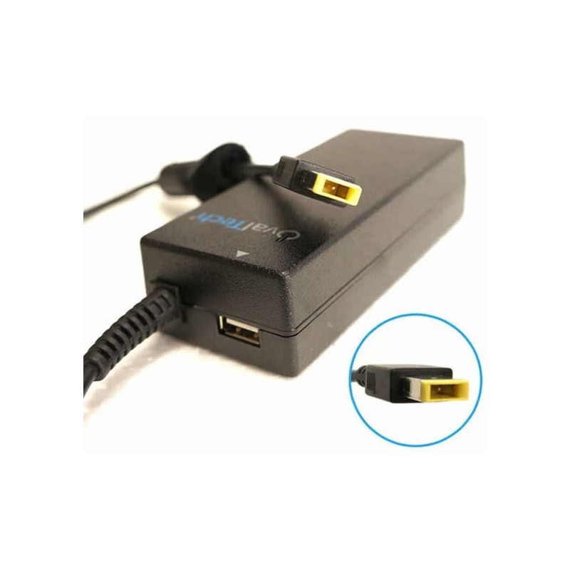 Adaptador para Computadora Portátil OVALTECH 20V 4.62AH C Blister + USB