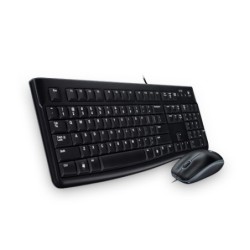 Kit de Teclado y Mouse LOGITECH Media Combo MK120