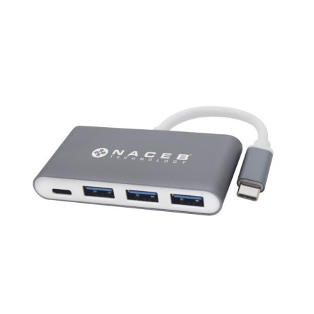 Adaptador Tipo C a USB 3.0 + PD Naceb Technology NA-0112