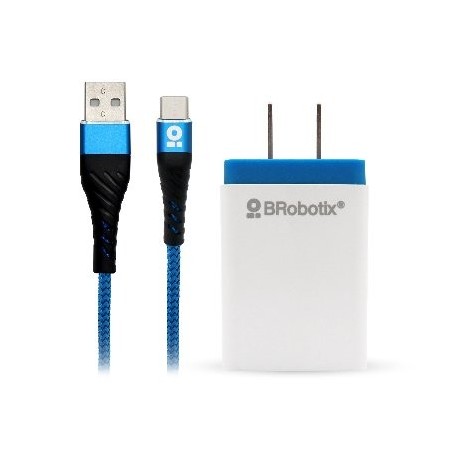 CARGADOR BROBOTIX USB C CABLE TIPO C CARGA RÁPIDA 963332