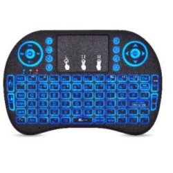 Teclado Mini Inalámbrico, Recargable, Ilumina BROBOTIX 963814