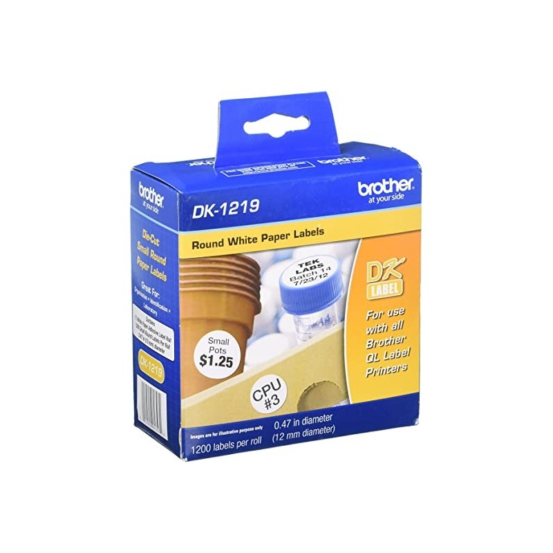 Etiquetas de Papel  BROTHER DK1219