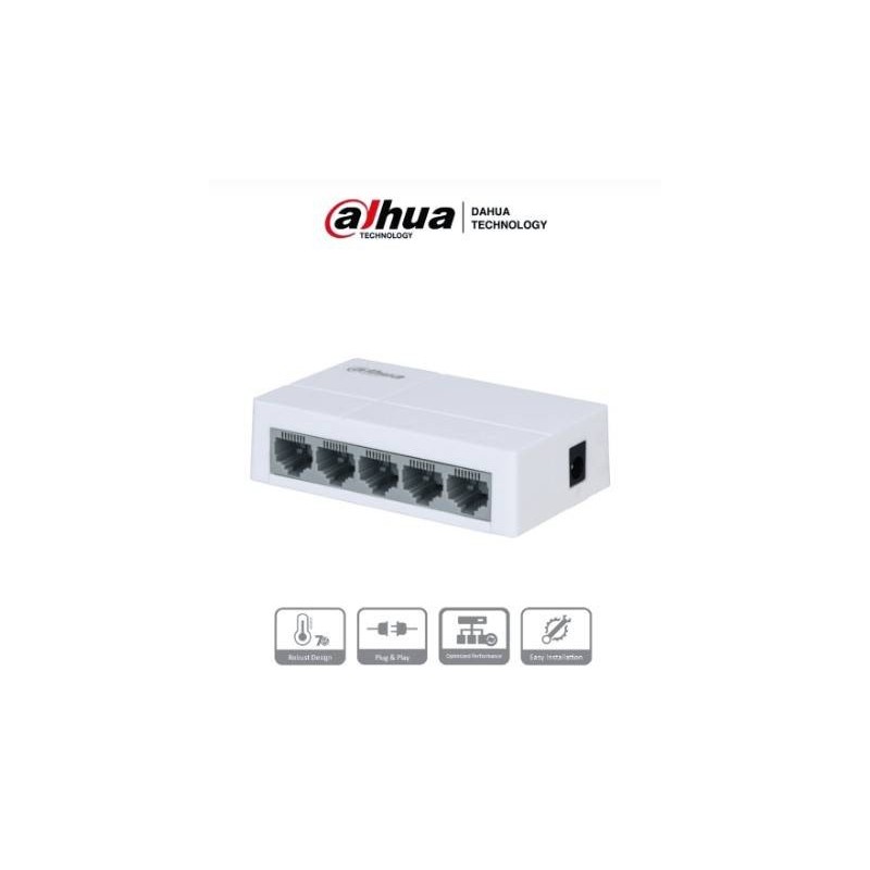 Switch Dahua Technology DH-PFS3005-5ET-V2