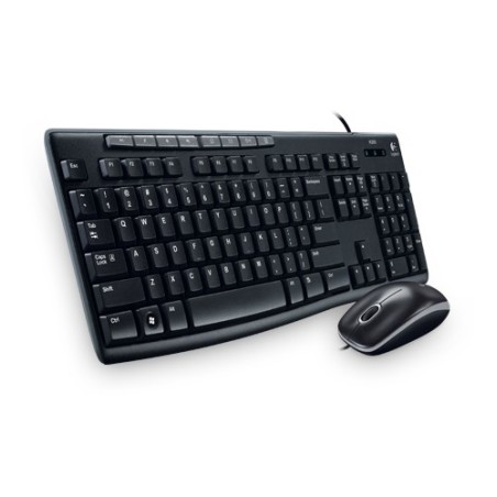 Kit de Teclado y Mouse LOGITECH MK200