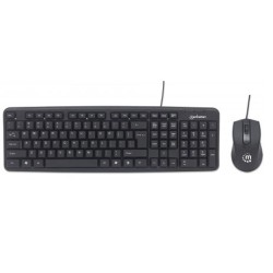 Kit de mouse y teclado MANHATTAN 178464