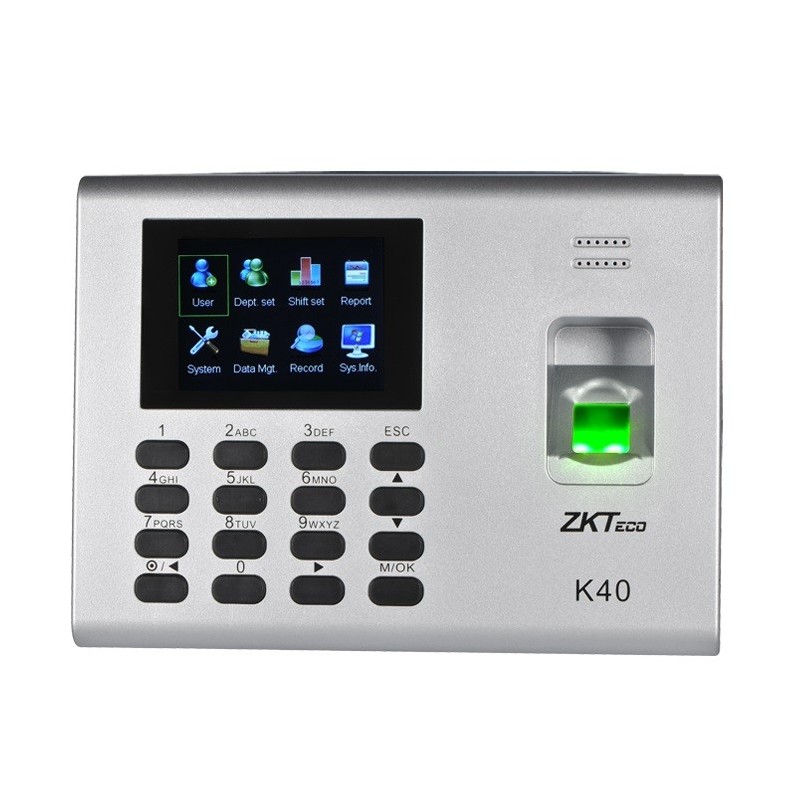 Control de Tiempo y Asistencia ZK TECO ZK -K40