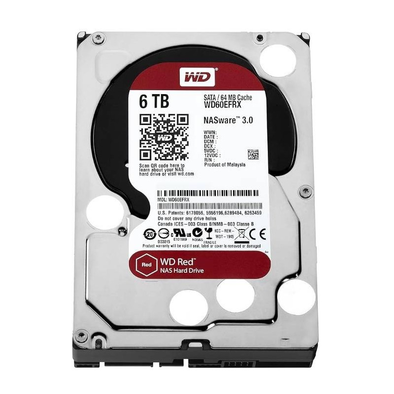 Discos Duros WESTERN DIGITAL WD60EFRX RF