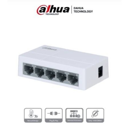 Switch Dahua Technology DH-PFS3005-5ET-V2