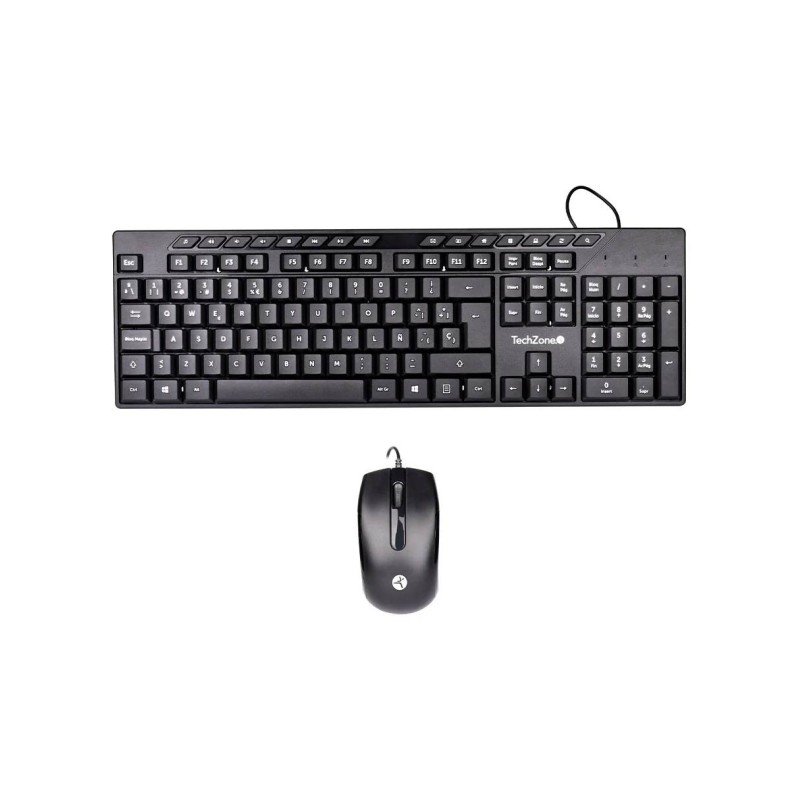 Kits para Teclado Y Mouse TECHZONE TZACCBA01