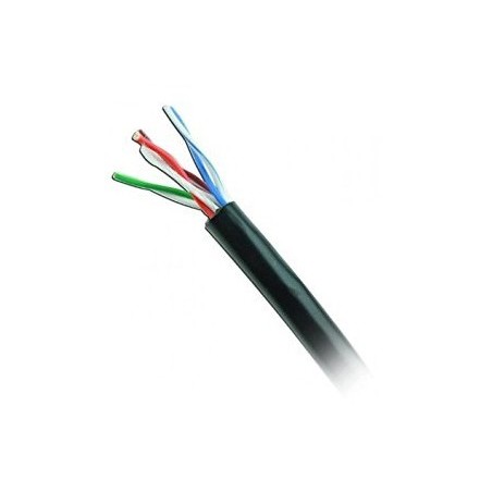 Cable UTP WAM CAT5e-OUTDOOR-NEGRO