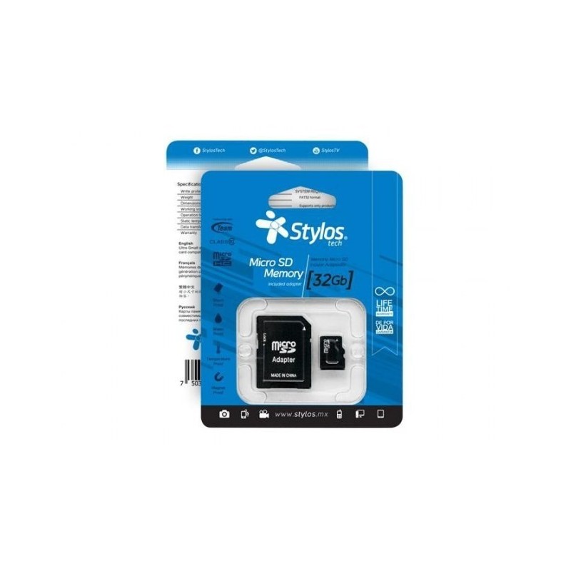 Memoria Micro SD Stylos STMS321B