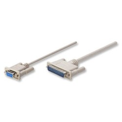 Cable Null Modem Serial MANHATTAN 314770