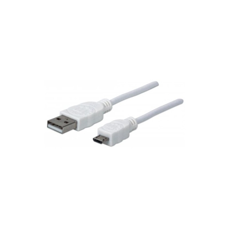 Cable USB a Micro B MANHATTAN 323987