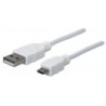 Cable USB a Micro B MANHATTAN 323987