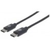 Cable USB C MANHATTAN 354868