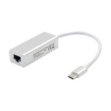 Convertidor USB Tipo C a RJ45 BROBOTIX 651879