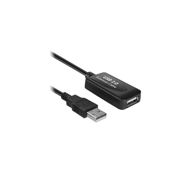 Cable USB V2.0 Extensión Activa BROBOTIX 6000670