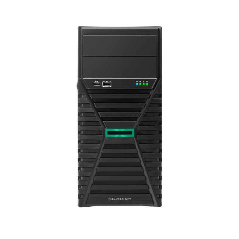 Servidor de torre Hewlett Packard Enterprise Servidor HPE ProLiant ML30 Gen11 Intel Xeon E-2414 4-core