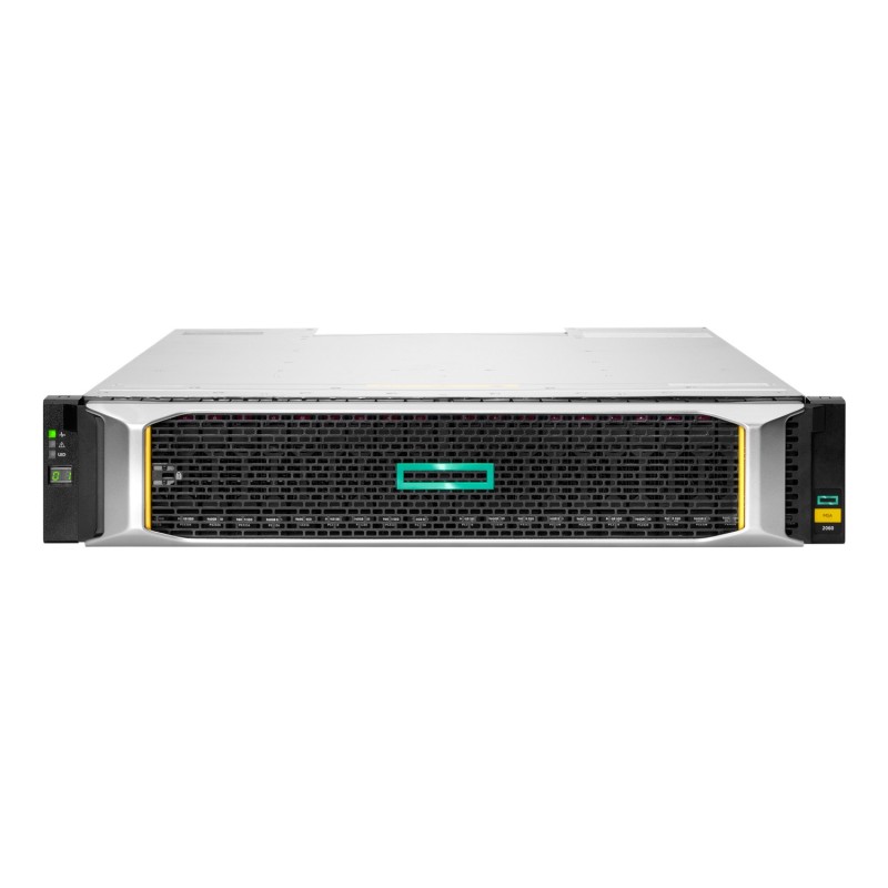 Servidor Hewlett Packard Enterprise Almacenamiento HPE MSA 2060 10GBASE-T iSCSI SFF