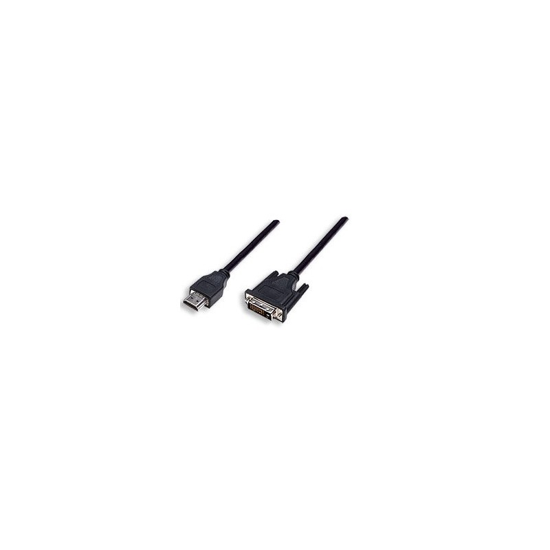 Cable HDMI A DVI MANHATTAN 372503