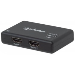 Video Splitter HDMI MANHATTAN De 2 puertos