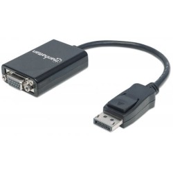 Adaptador Displayport a VGA MANHATTAN 151962