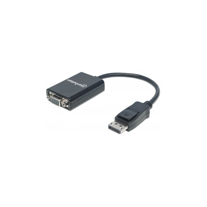 Adaptador Displayport a VGA MANHATTAN 151962