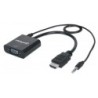 Convertidor  HDMI a VGA MANHATTAN 151559