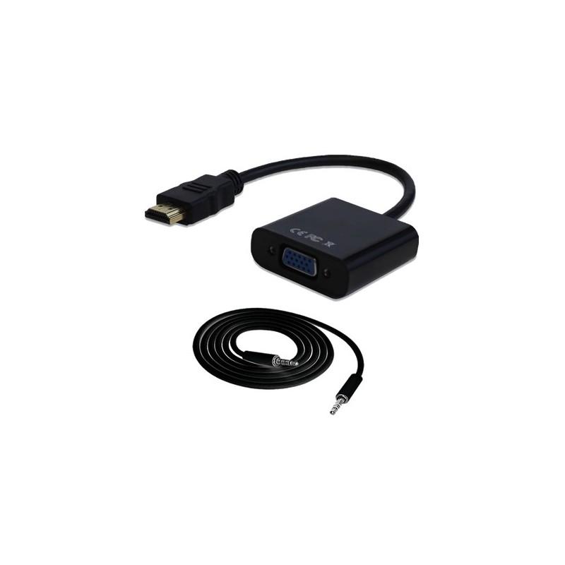 Convertidor HDMI a VGA BROBOTIX 110964N