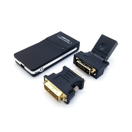 CONVERTIDOR USB A DVI HDMI SVGA BROBOTIX 171920