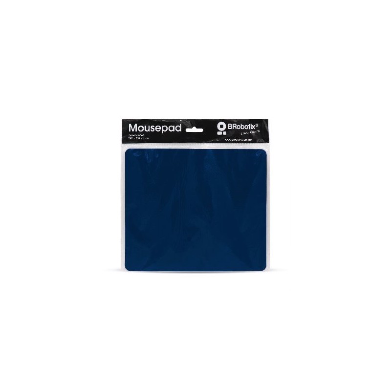 Mouse Pad Ultra Delgado Azul Marino con Bolsa BROBOTIX 695157