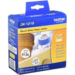 Etiquetas de Papel  BROTHER DK1219