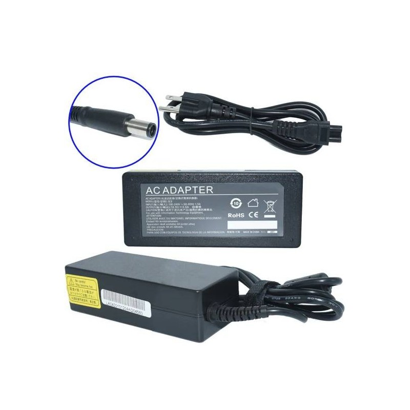 Cargador para Laptop GENERICO Adaptador de Corriente 65W 18.5V-3.5A