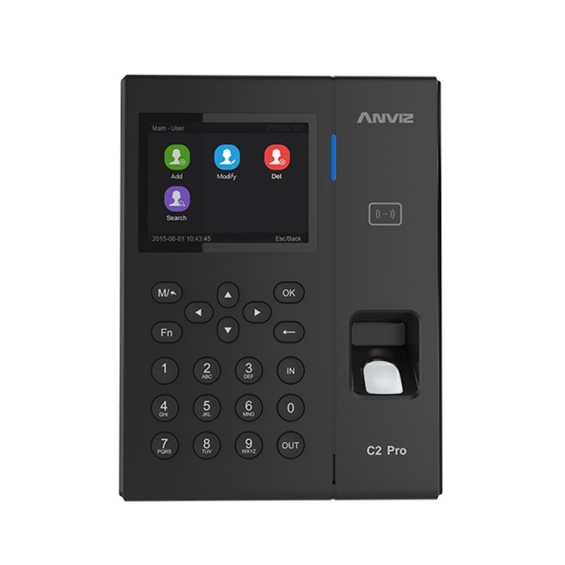 Control de Asistencia Biométrico Anviz AN-C2PRO