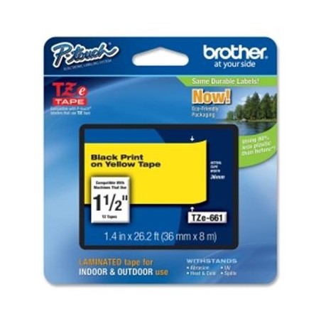 Cinta Laminada BROTHER TZE661