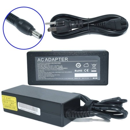 Cargador para Laptop GENERICO Adaptador de Corriente 40W 19V-2.15A