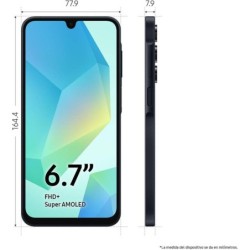 Celulares SAMSUNG SAMSUNG A16 128GB NEGRO