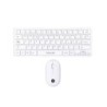 Kits para Teclado Y Mouse TECHZONE Young Pop White