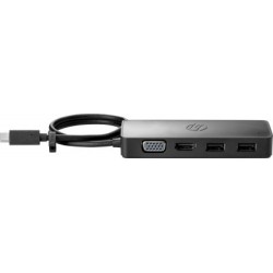 HP USB-C Travel Hub USB-C, HDMI, VGA, USB A HP 7PJ38AA