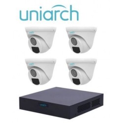 Kit de videovigilancia UNIARCH XVR301-04F 4*UAC-T112-F28